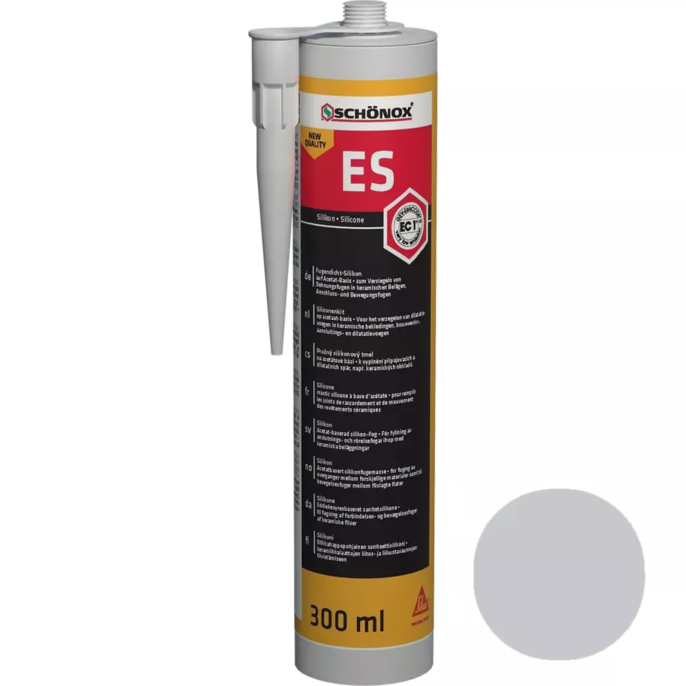 Schönox ES Silbergrau Fugendicht- Silikon (300ml)