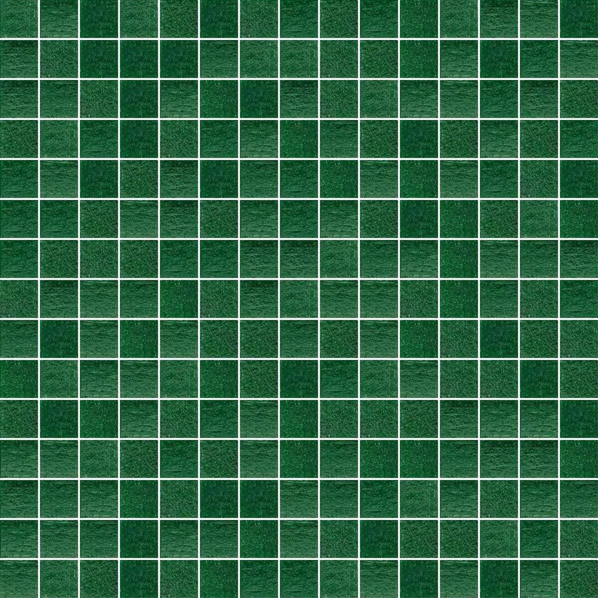 Glasmosaik Fliese Trend-Vi Vitreo 105 Grün 20x20mm