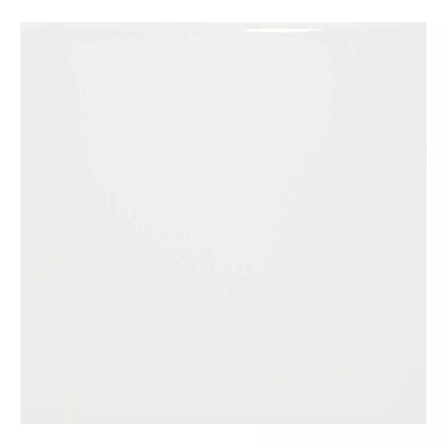 Metrofliese Weiß Glänzend 20x20 cm Ohne Facette Ashville Blanco