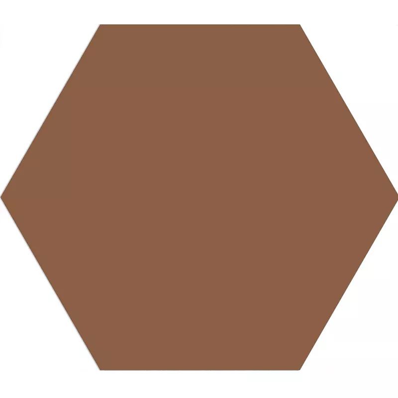 Loire Terra Sechseck Strukturiert 23x27 cm