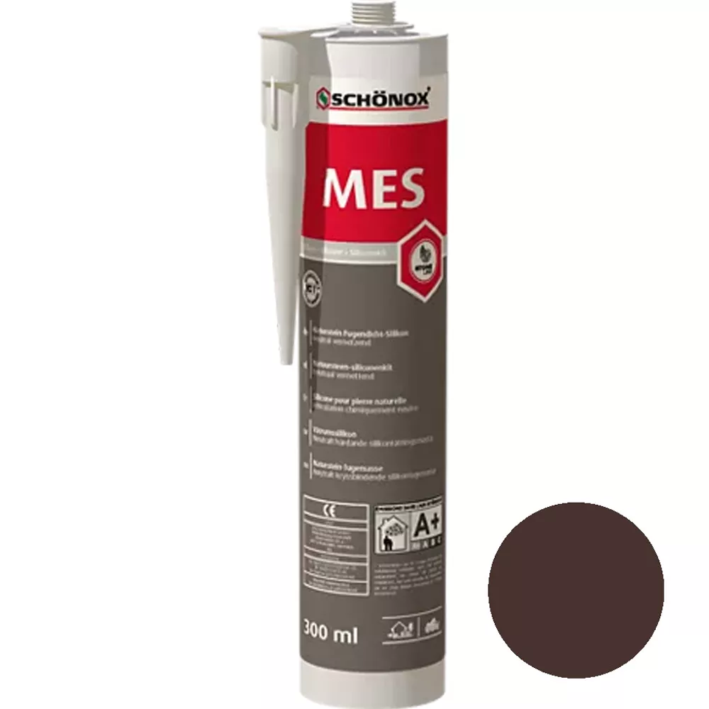 Schönox MES Marmor Fugendicht Silikon Balibraun 300ml