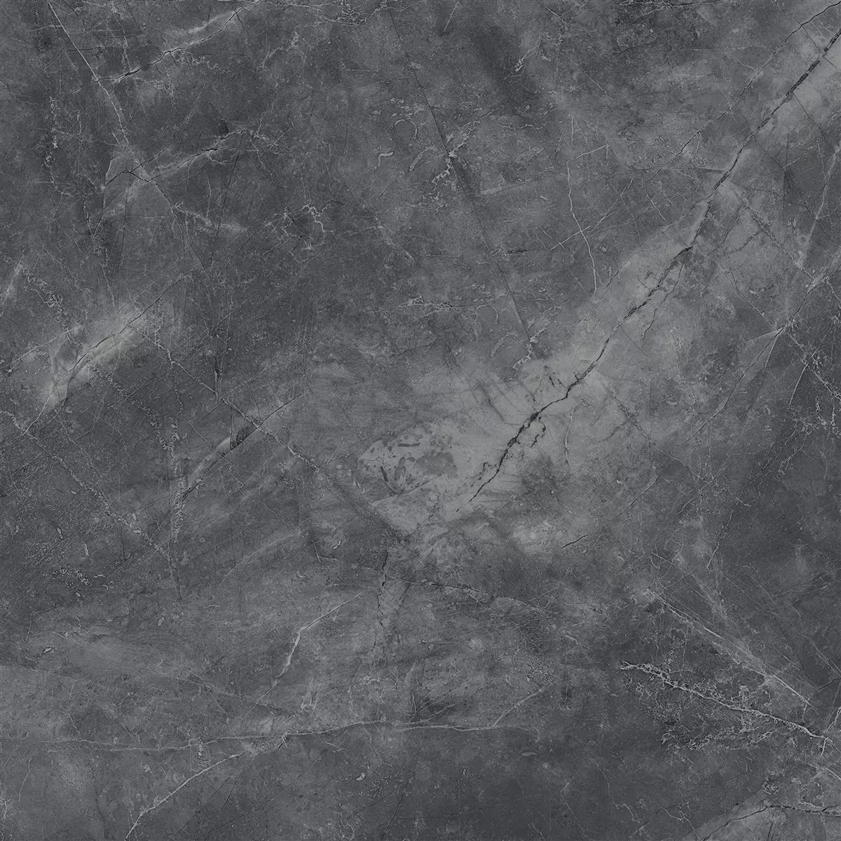 Angola Poliert Schwarz 60x60 cm