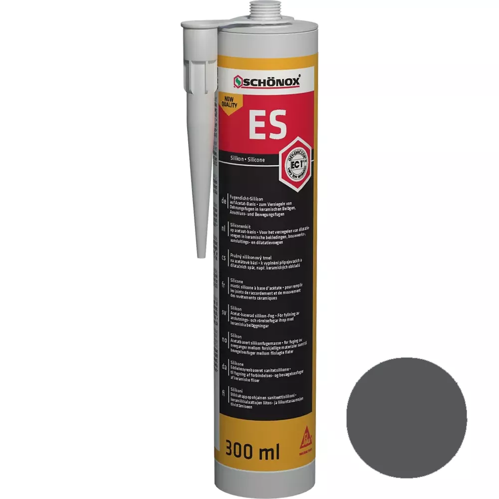 Schönox ES Graphit Fugendicht- Silikon (300ml)
