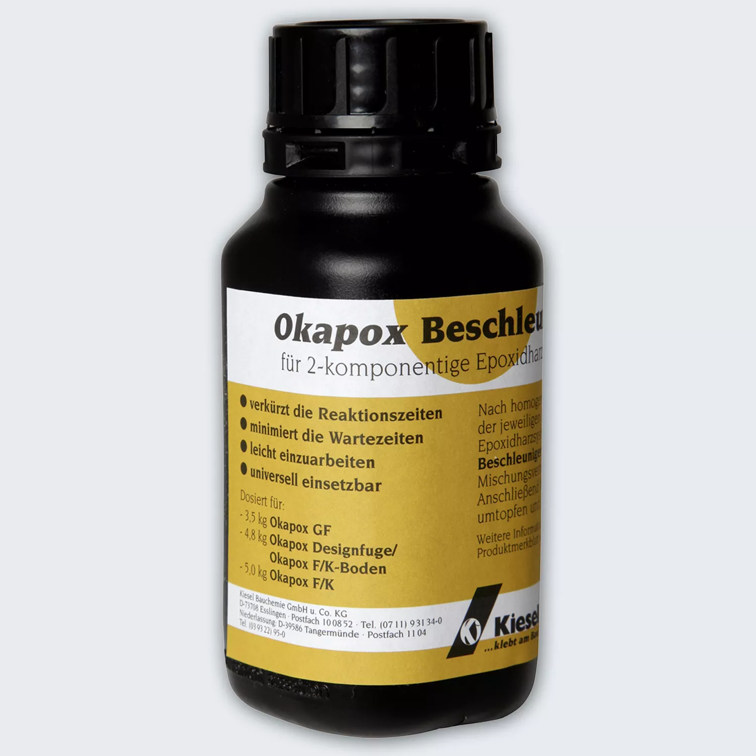 Kiesel Okapox Beschleuniger für Grundierung und Fugen 200ml