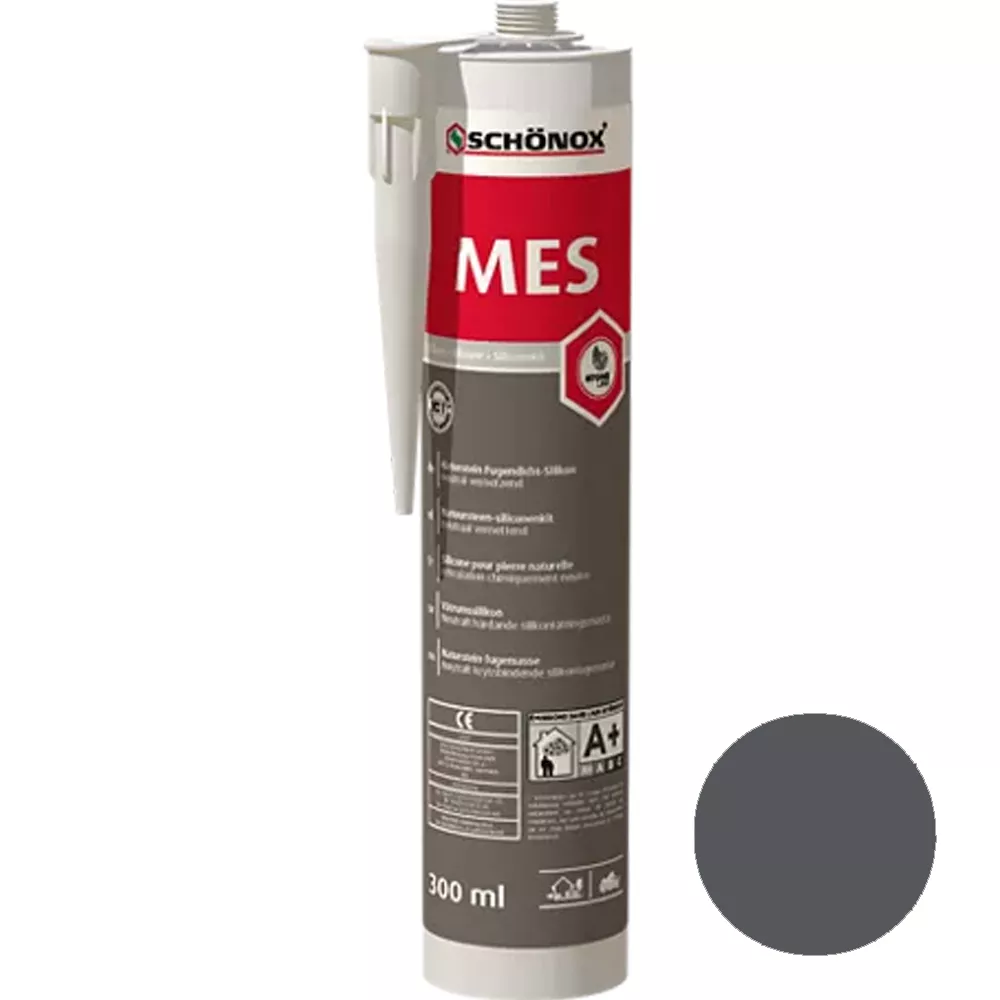 Schönox MES Marmor Fugendicht Silikon Graphit 300ml