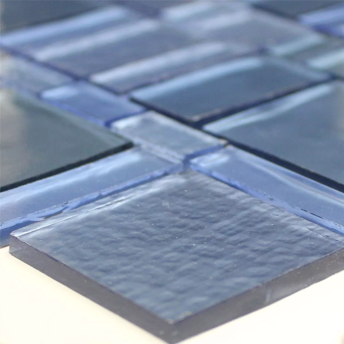 Glas Fliesen Trend Recycling Mosaik Liberty Denim